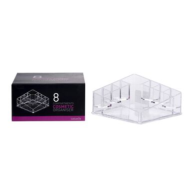Treffina Square Organizer Makeup Box 1 enhet 1 enhet