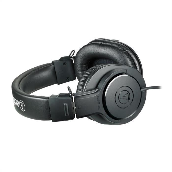 Cuffie da studio - AUDIO TECHNICA - ATH-M20x - Circumaurali - Cancellazione attiva del rumore - Nere