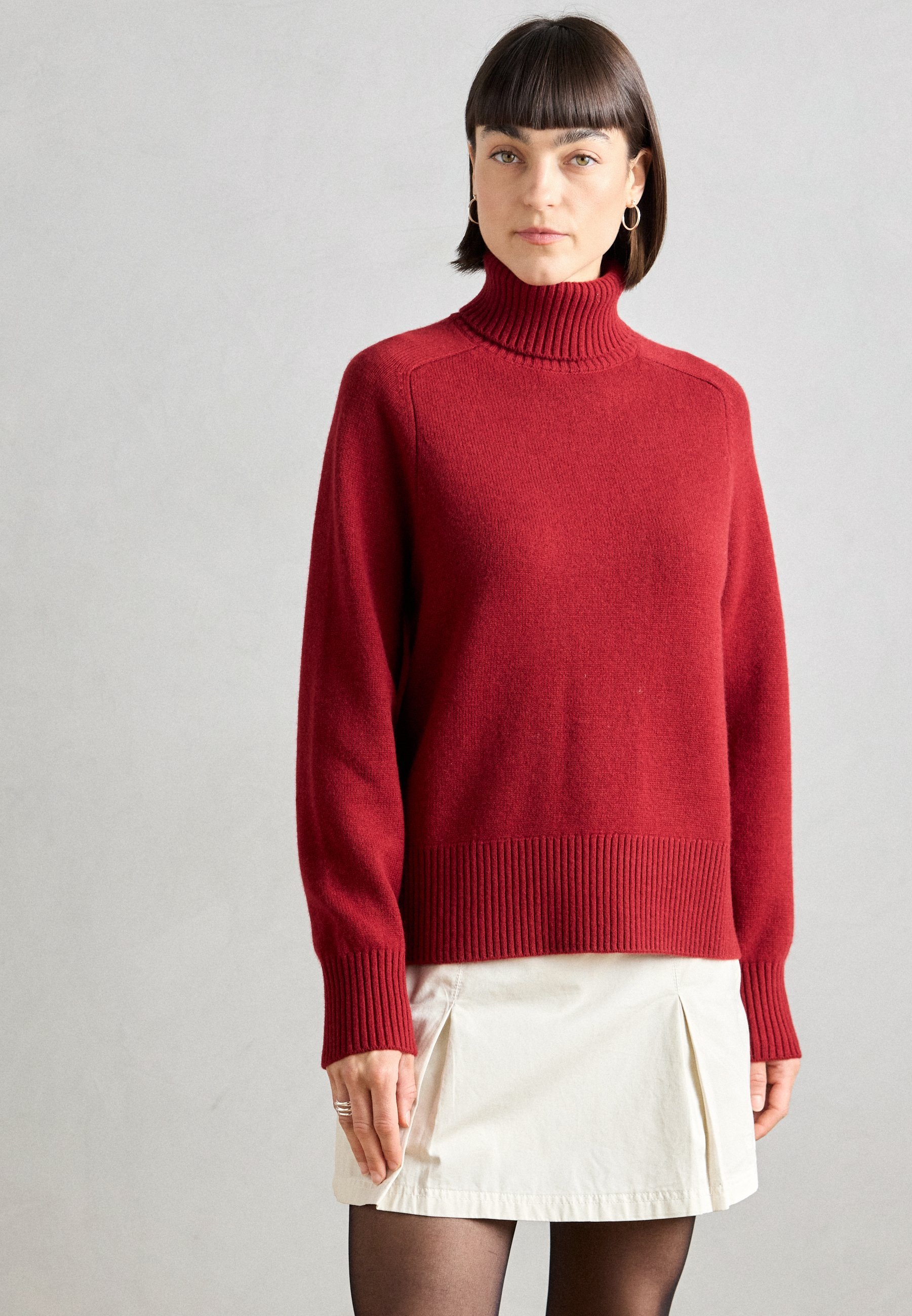 Ecoalf CAQUI - Pull - rouge cramoisi