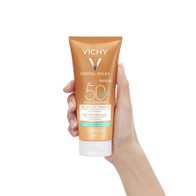 Vichy aurinkovoide kostealle iholle SPF 50 200 ml