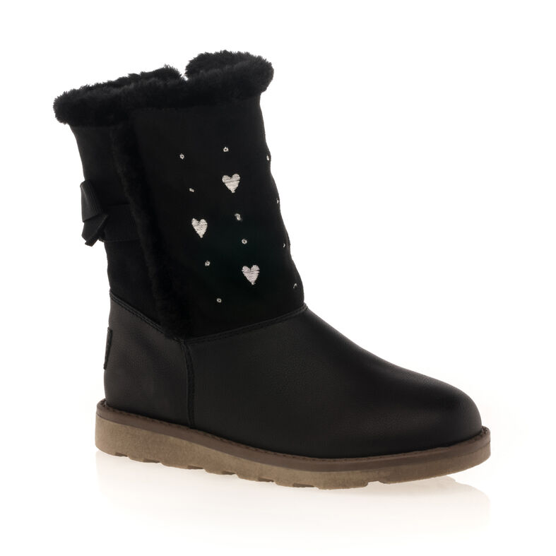 Botas negras para niñas/botines