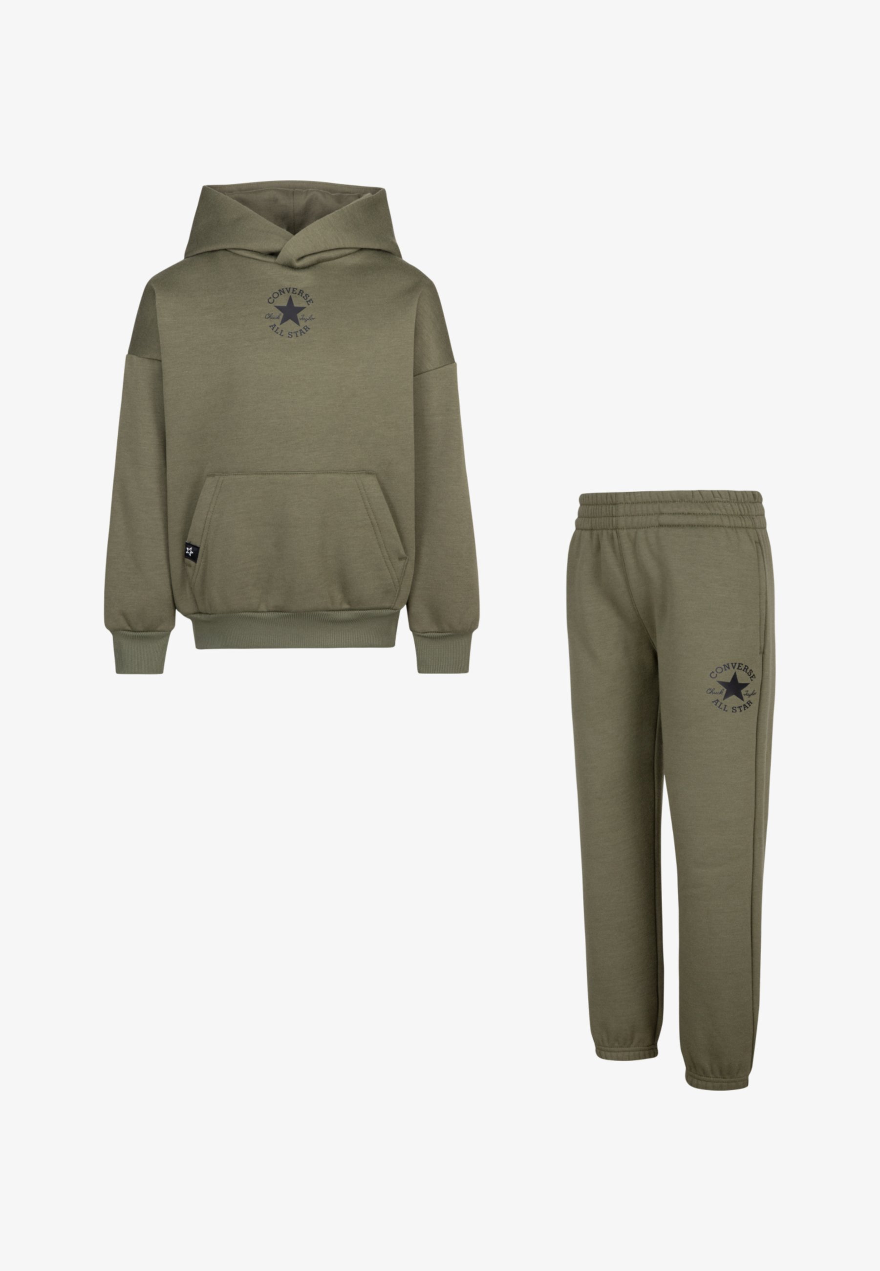 Converse SUSTAINABLE CORE SET - Sportinis kostiumas - chaki spalvos