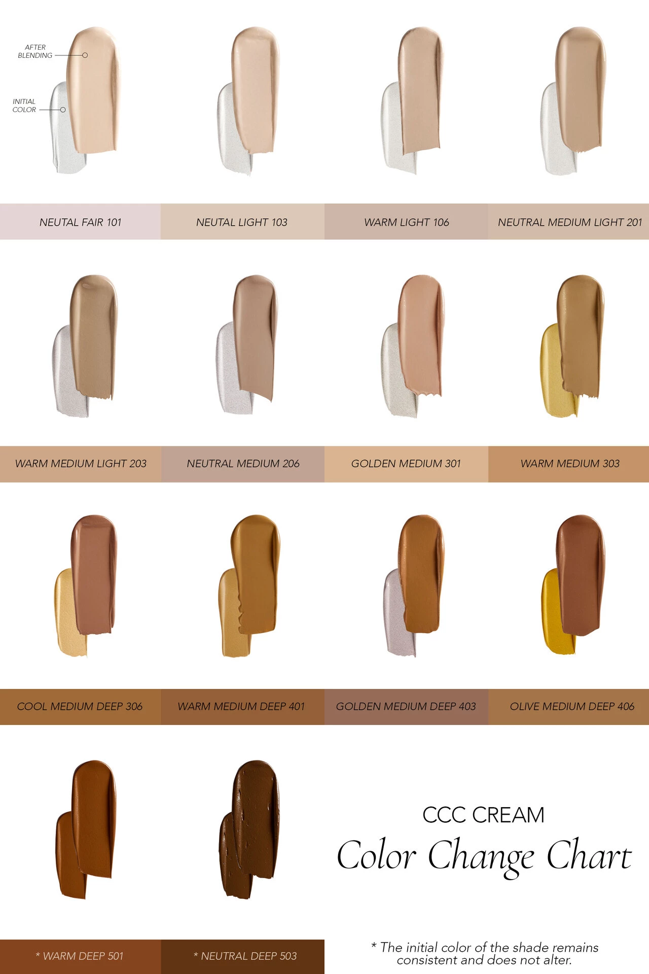 CCC krém Neutral Light 103 - CLE Cosmetics