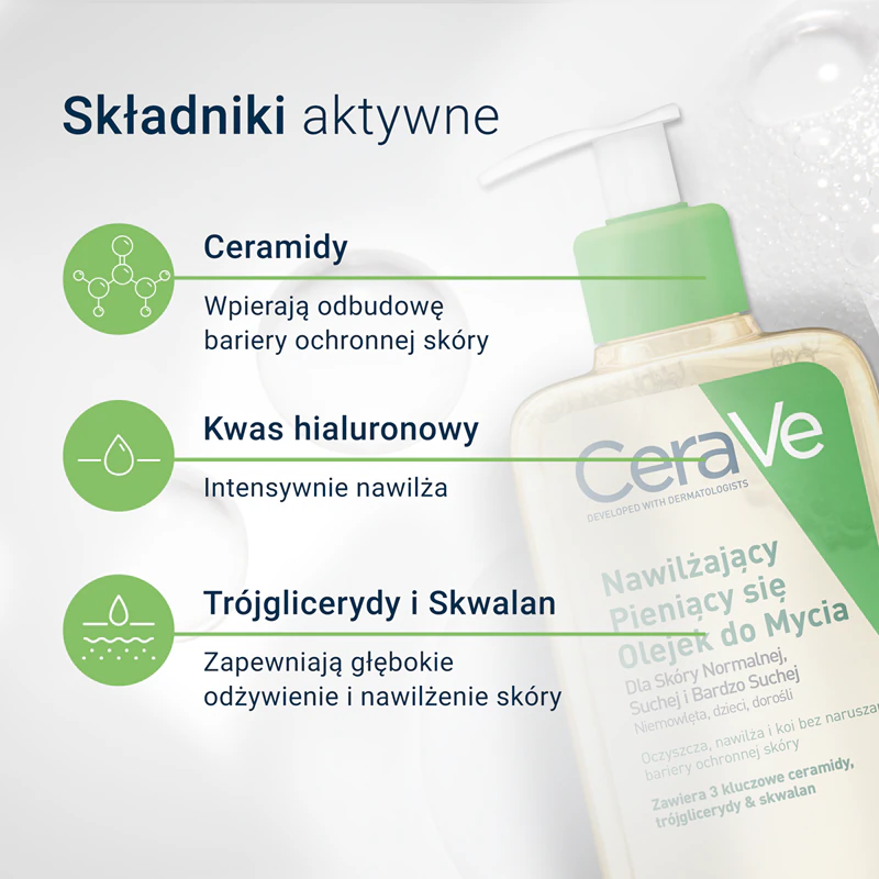CeraVe Cleansers Hydratační pěnivý čisticí olej