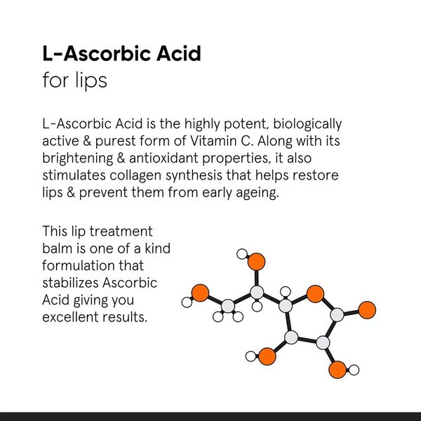 Minimalistisk L-askorbinsyre 08 % leppebalsam 12 g