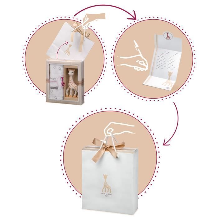SOPHIE LA GIRAFE Coffret Naissance Création Classique 1 Sophiesticated