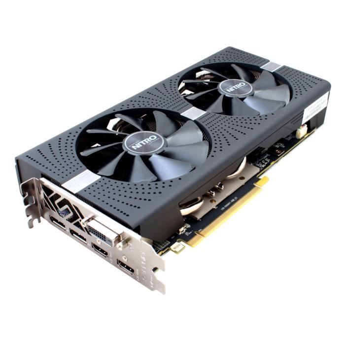 Sapphire Carte graphique AMD NITRO+ Radeon™ RX 580 4GD5 - 4 Go - GDDR5 (11265-07-20G)