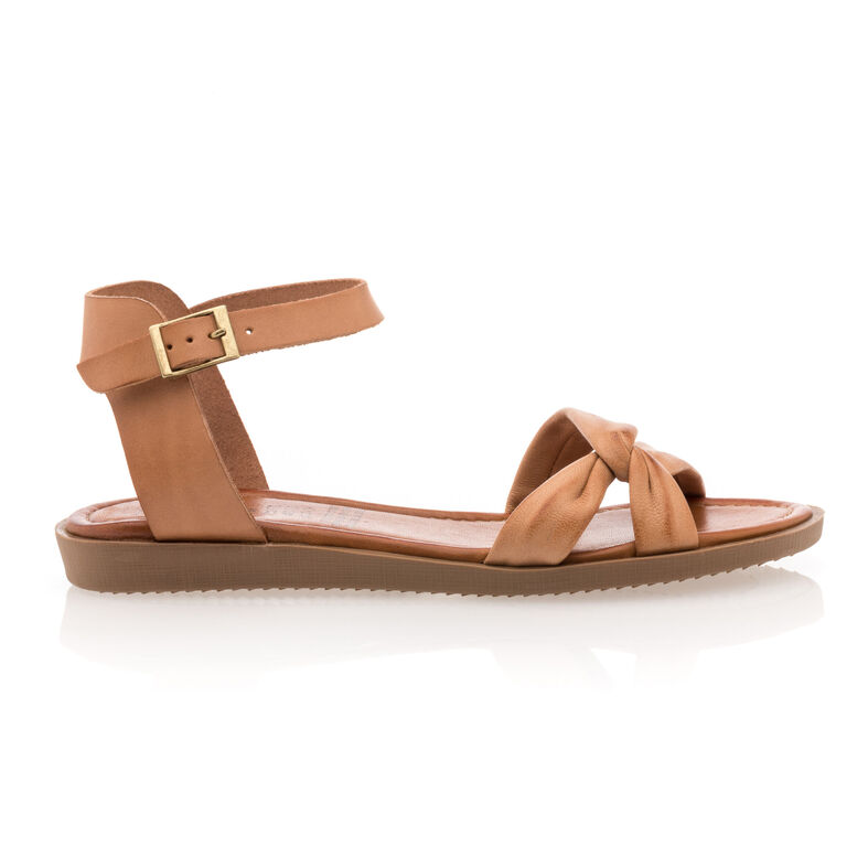 Brune sandaler / sko med åpen tå til dame