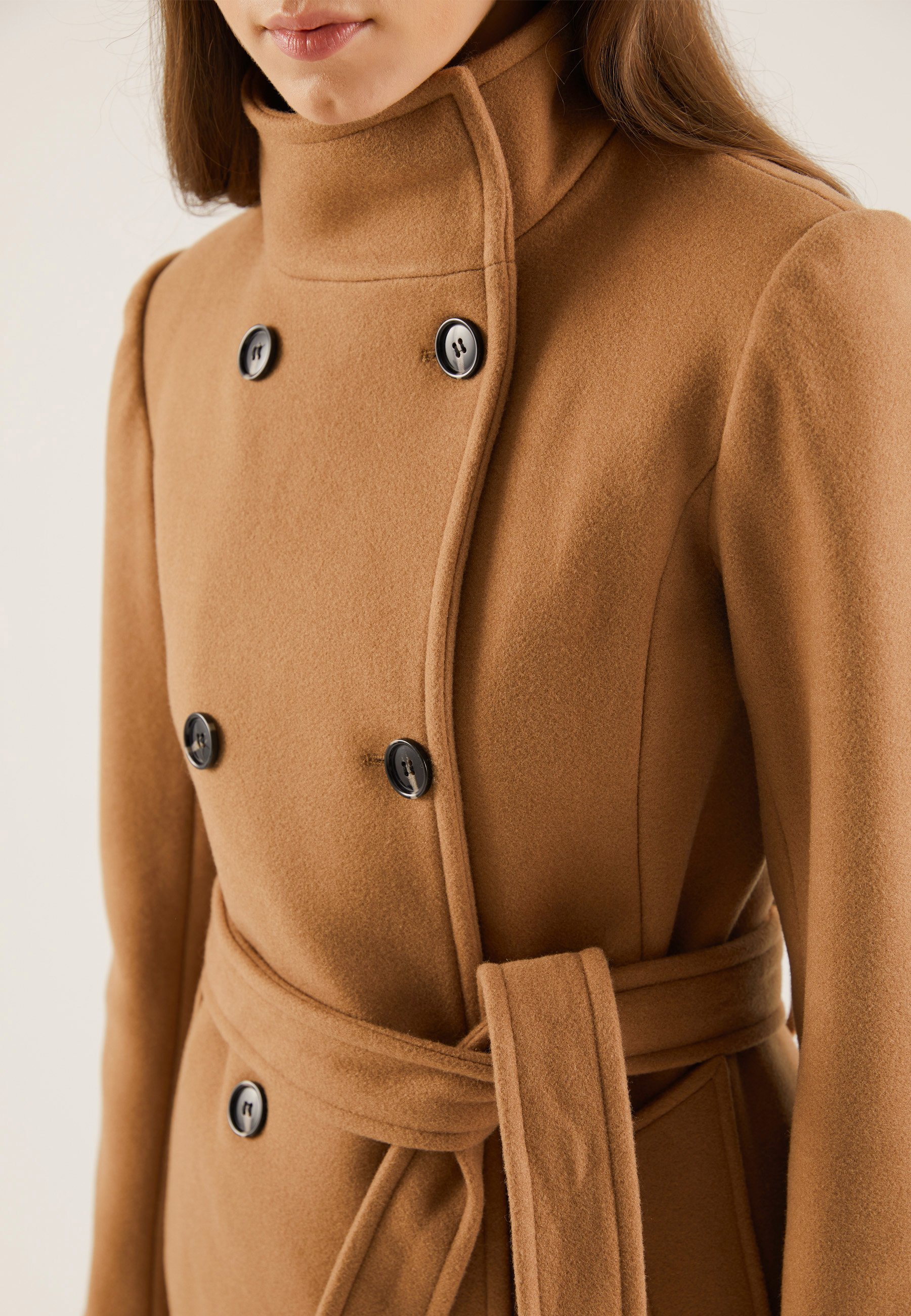 Anna Field Classic jas - camel