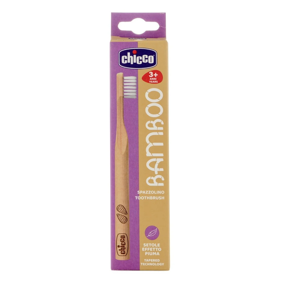 Escova de dentes de bambu CHICCO Chicco 3A+