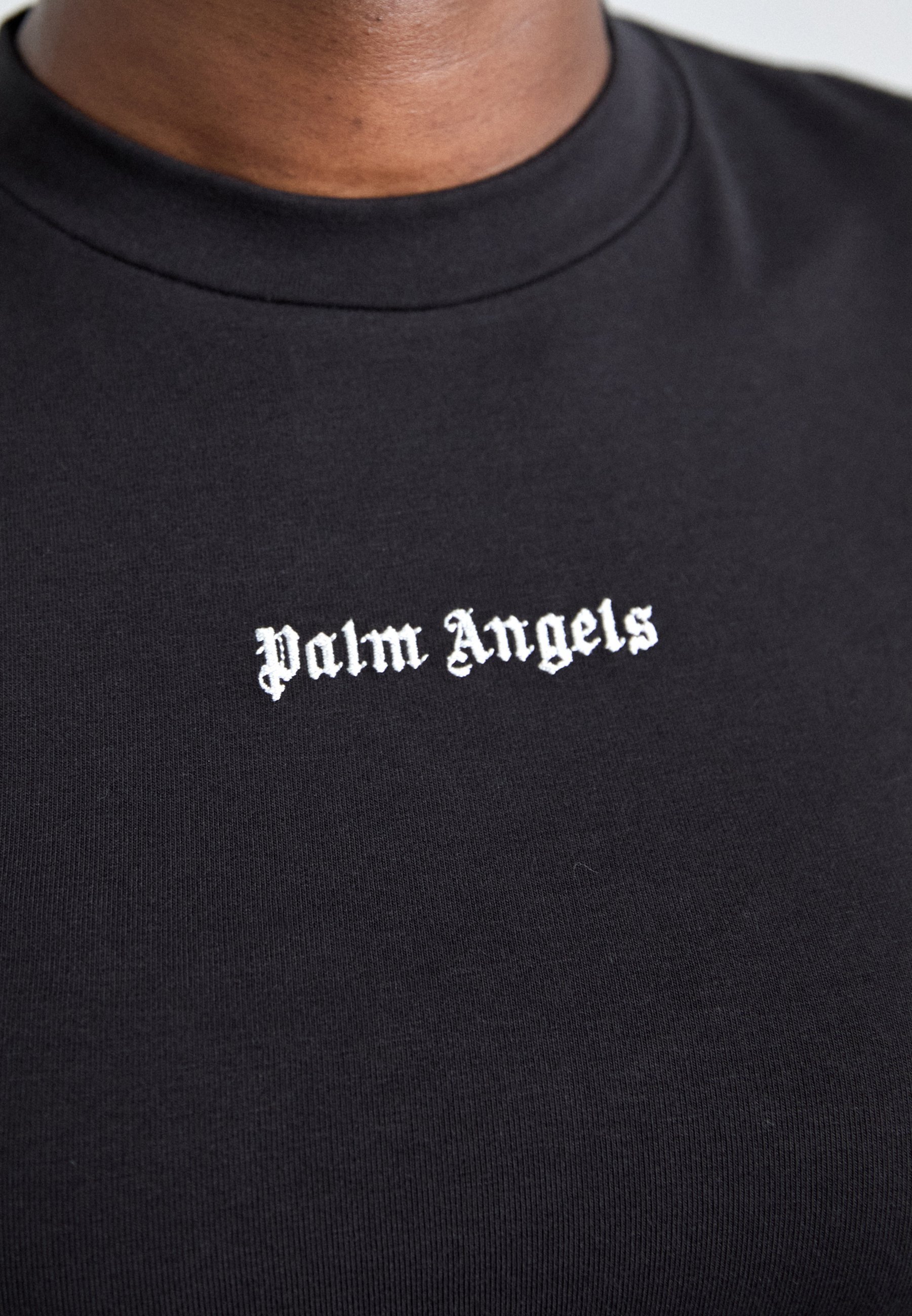T-shirt basique Palm Angels, logo classique, noir