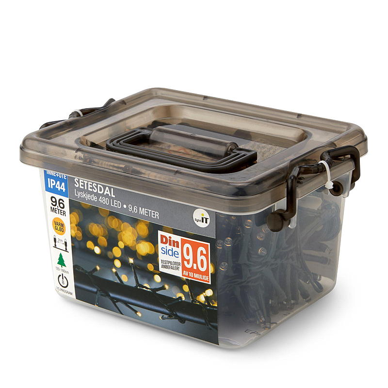 Luci a stringa Light IT 480 LED luce calda, Setesdal
