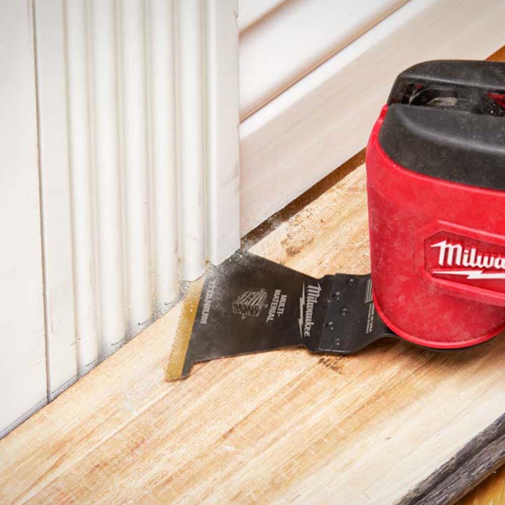 Lâmina bimetálica MILWAUKEE OPEN-LOK de 63,5 mm com reforço multimaterial de titânio 49251241