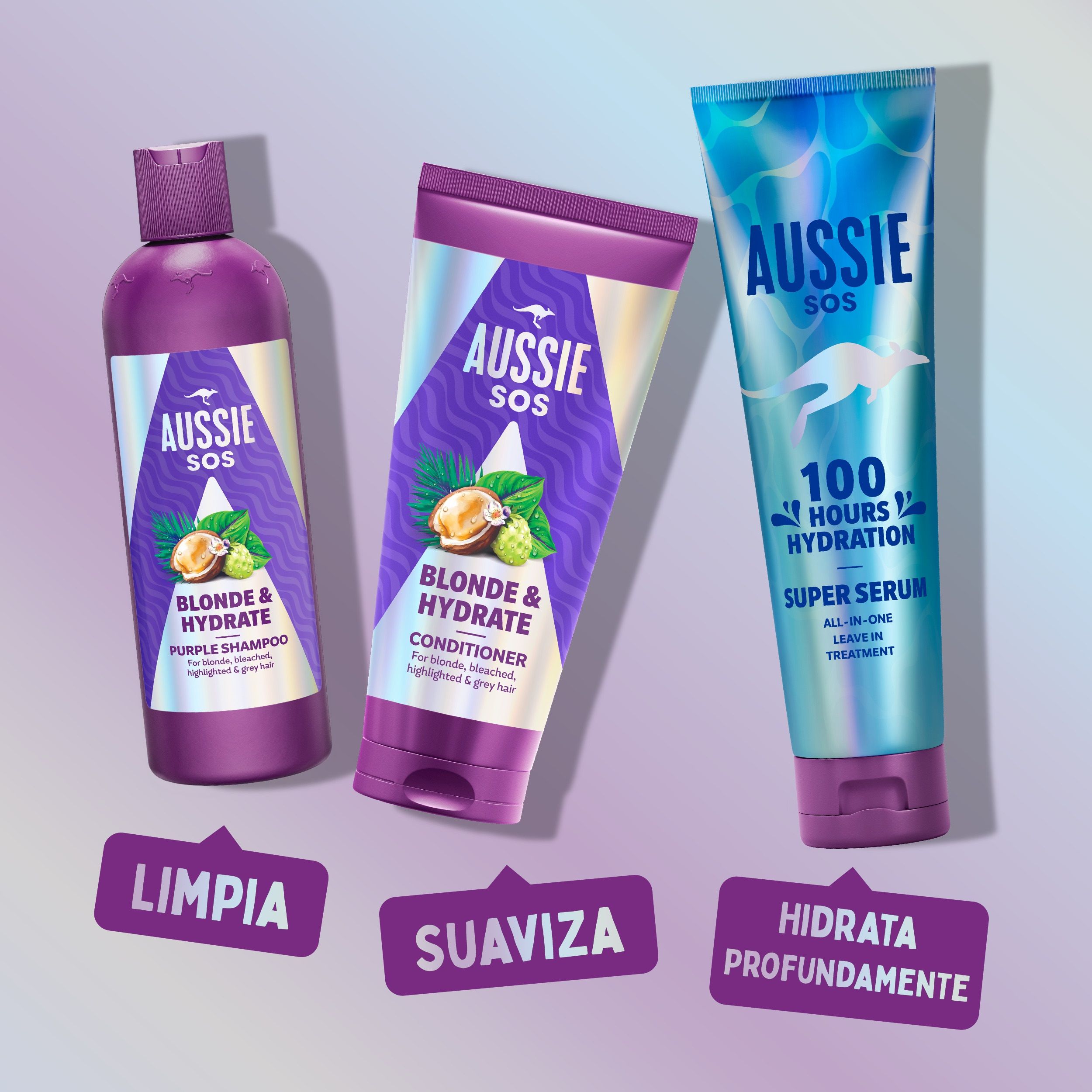SOS Blonde & Hydrate Purple šampon Tonirajući šamponi