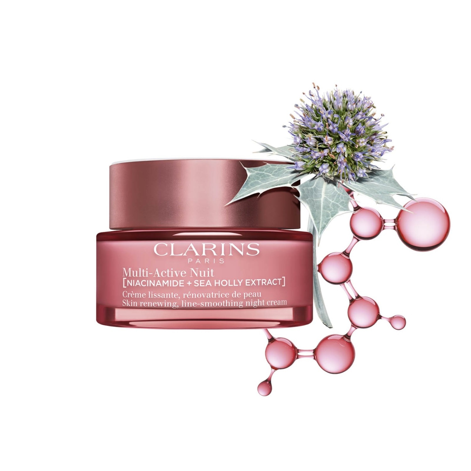 Clarins Multi-Active Night Cream 30+ Nattkrem for tørr hud - 50 ml