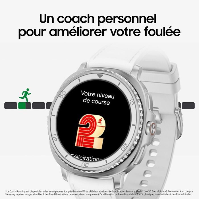 Smartwatch - SAMSUNG - Galaxy Watch 8 Classic - Bluetooth - White - 2-year warranty