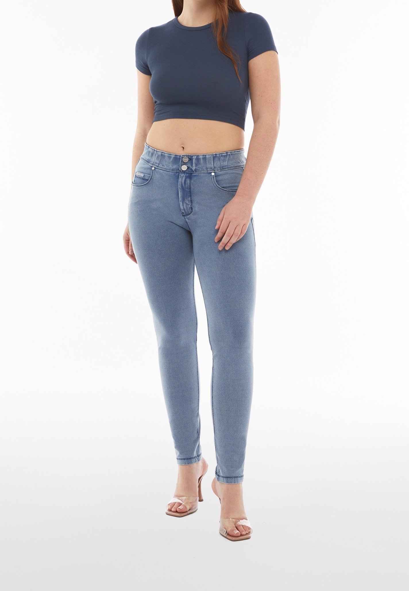 Jeans Freddy Skinny Fit - azzurro