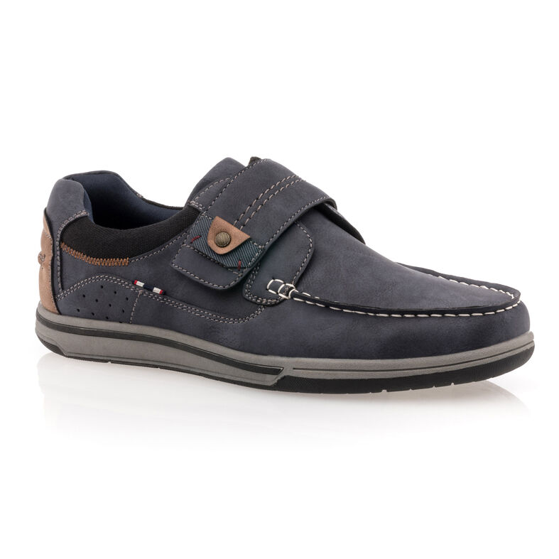 Blaue Herren-Loafer/Bootsschuhe