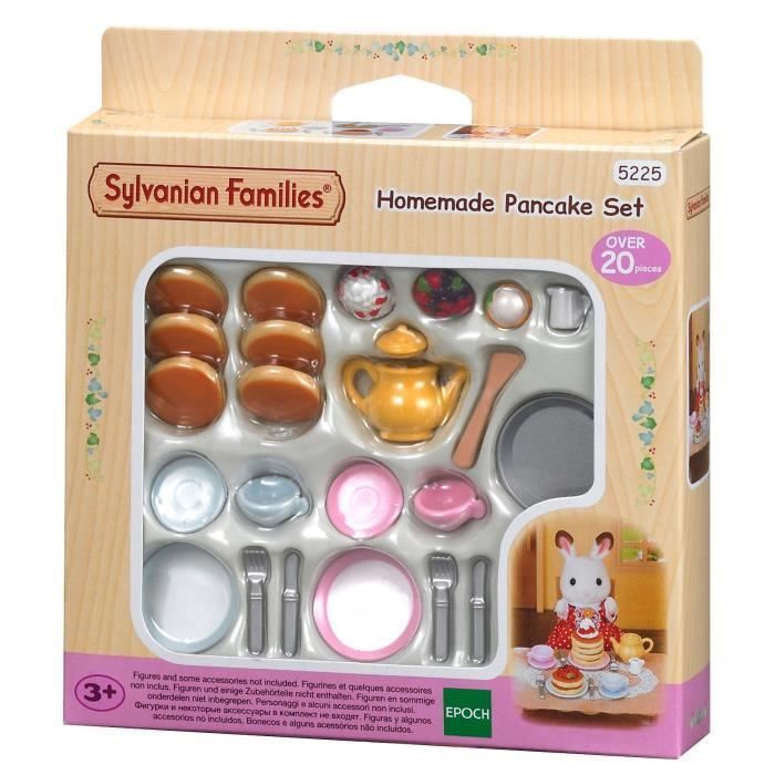 Set per snack a base di pancake - Sylvanian Families - Età 3+ - Accessori da cucina per bambini