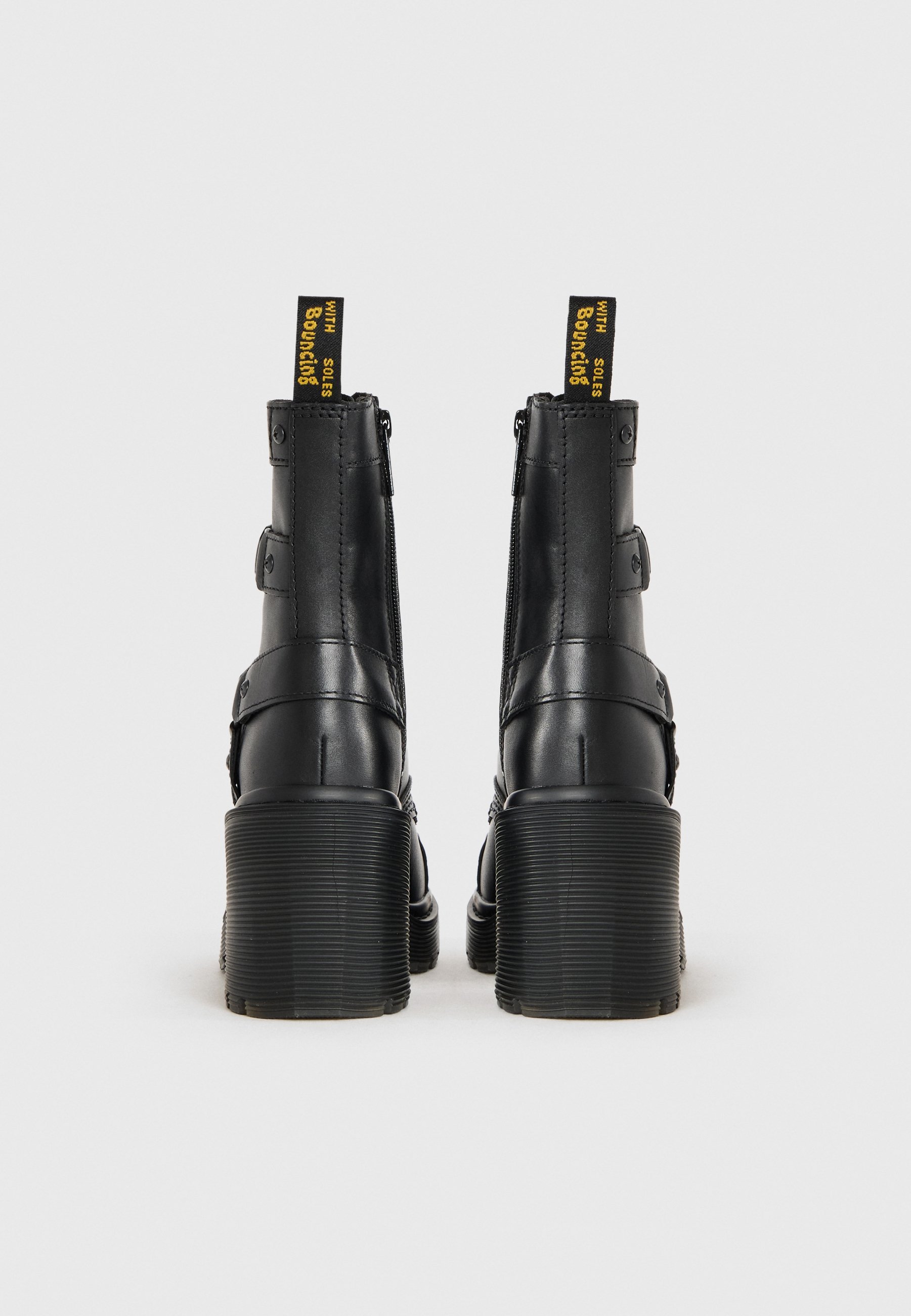 Dr. Martens CHESNEY HRNS - Augstpapēžu puszābaki - melni