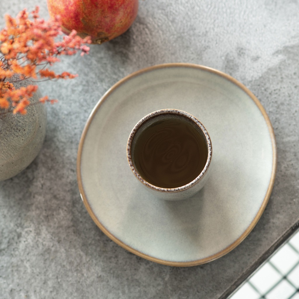 Hrnček Villeroy & Boch bez ucha, Lave Beige – 1 kus