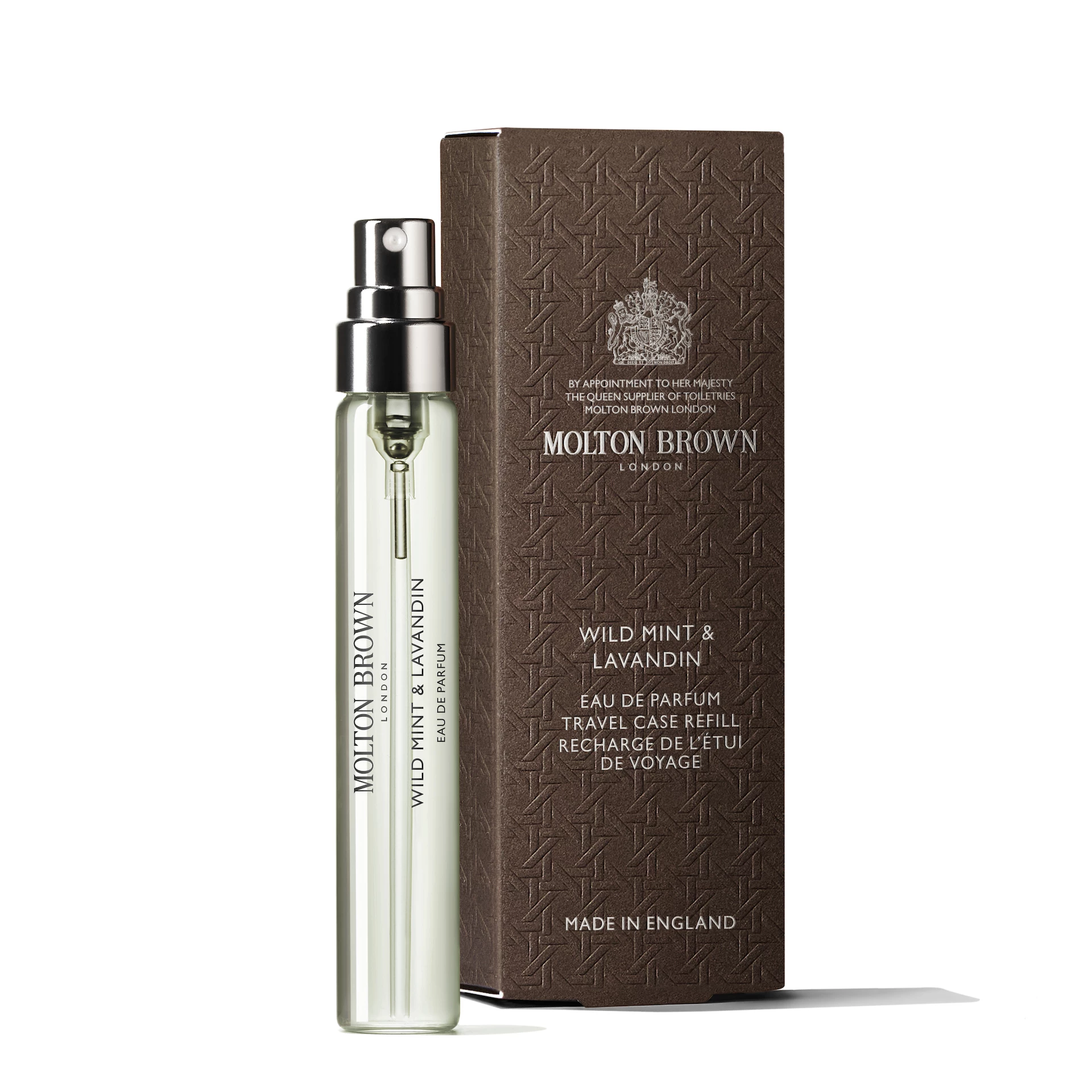 Vadmenta és levendula EDP utazótok utántöltő 7,5 ml - Molton Brown