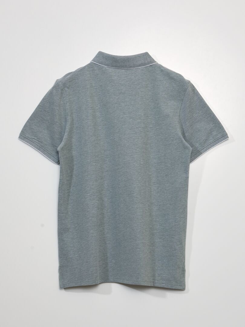 Polo Piqué de Algodão - VERDE