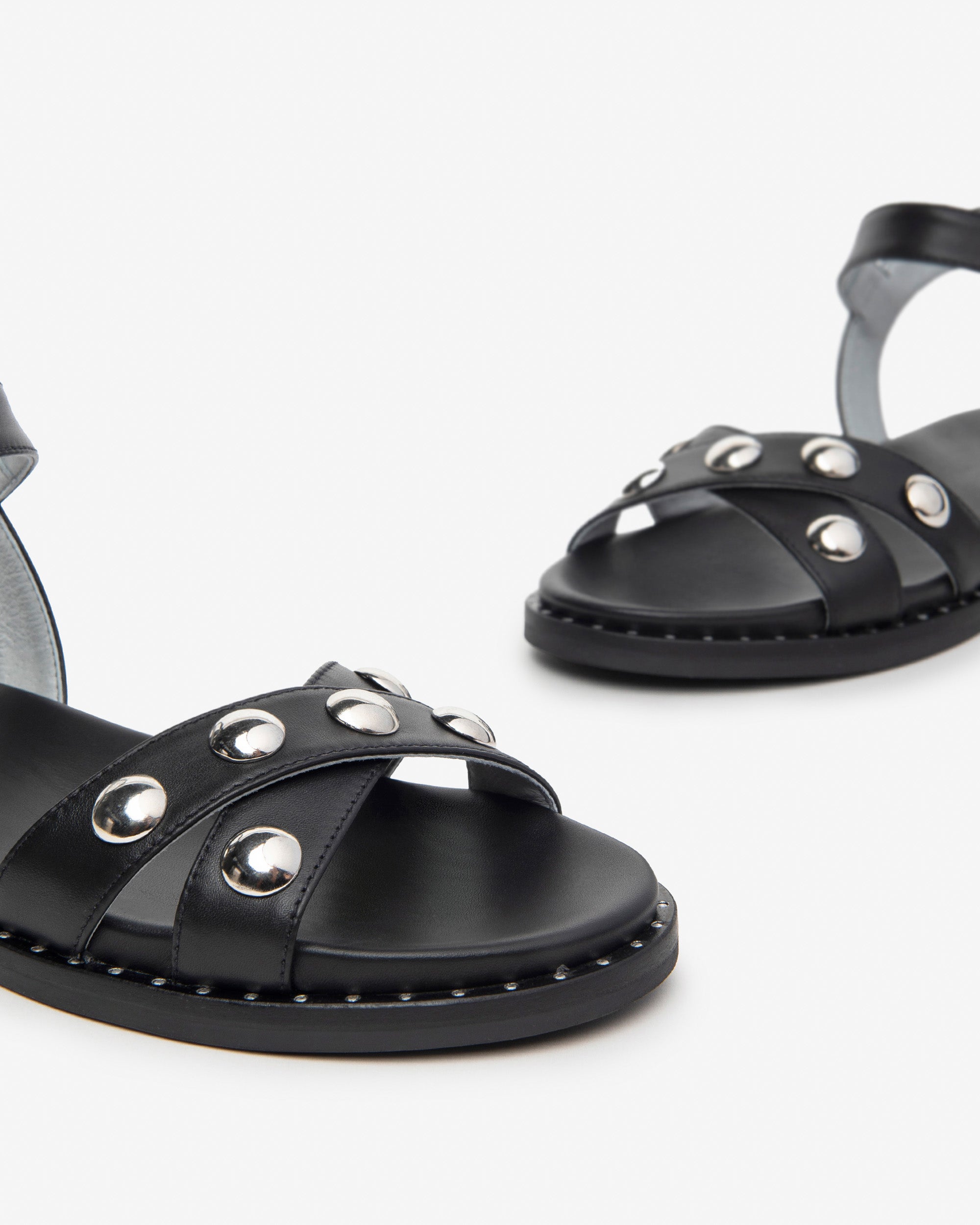  Damen-Ledersandalen