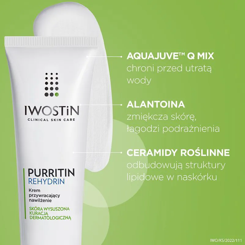 Iwostin Purritin Rehydrin Krem Przywracjący Nawilżenie