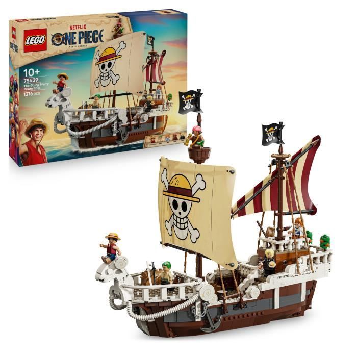 LEGO ONE PIECE 75639 El barco pirata Going Merry - Set de construcción para niños de 10 años en adelante