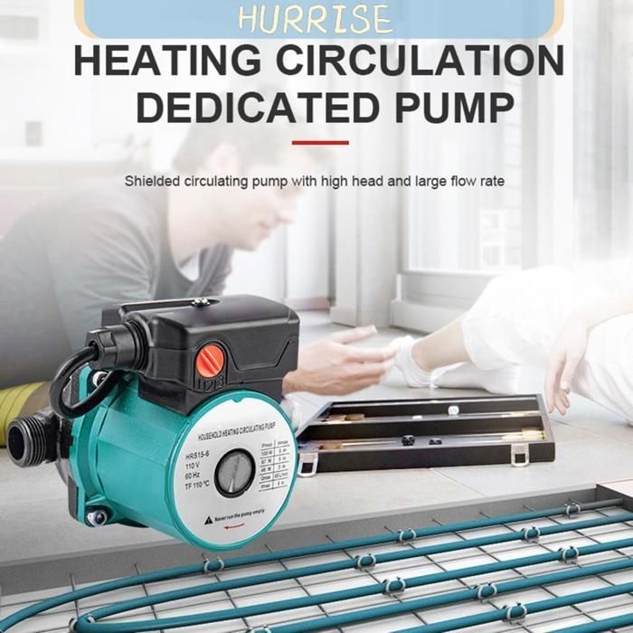 Pompa di circolazione dell'acqua Tbest, pompa di ricircolo dell'acqua calda, 65 l/min, 46 W, 67 W, 100 W, circolatore autopompa, spina UE 220V