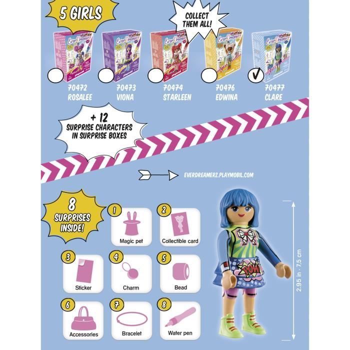 PLAYMOBIL 70477 - Everdreamerz - Clare 