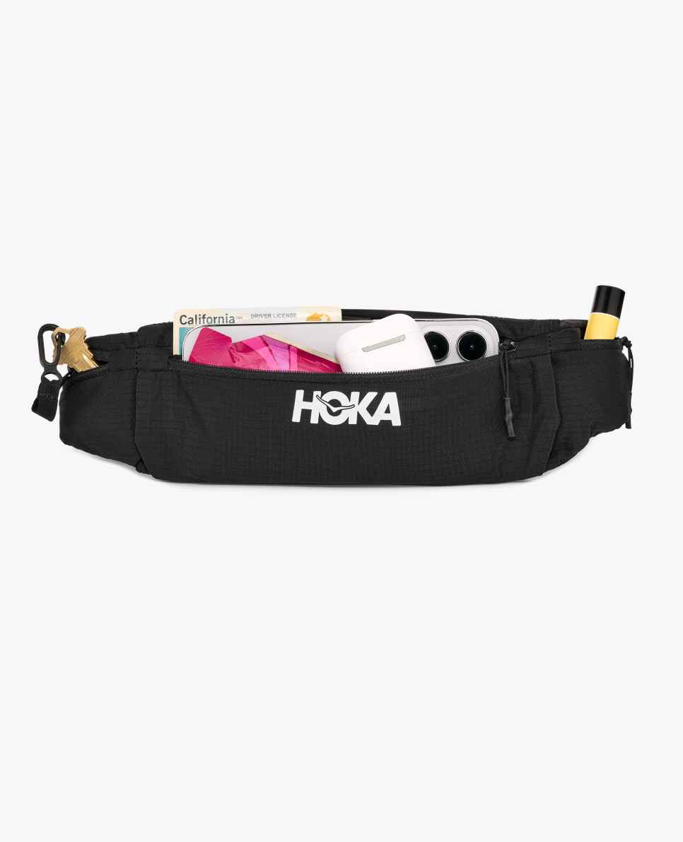 HOKA Hoka hardloopriem zwart