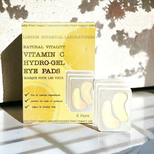 Oční polštářky s vitamínem C od London Botanical Laboratories, 3 ks