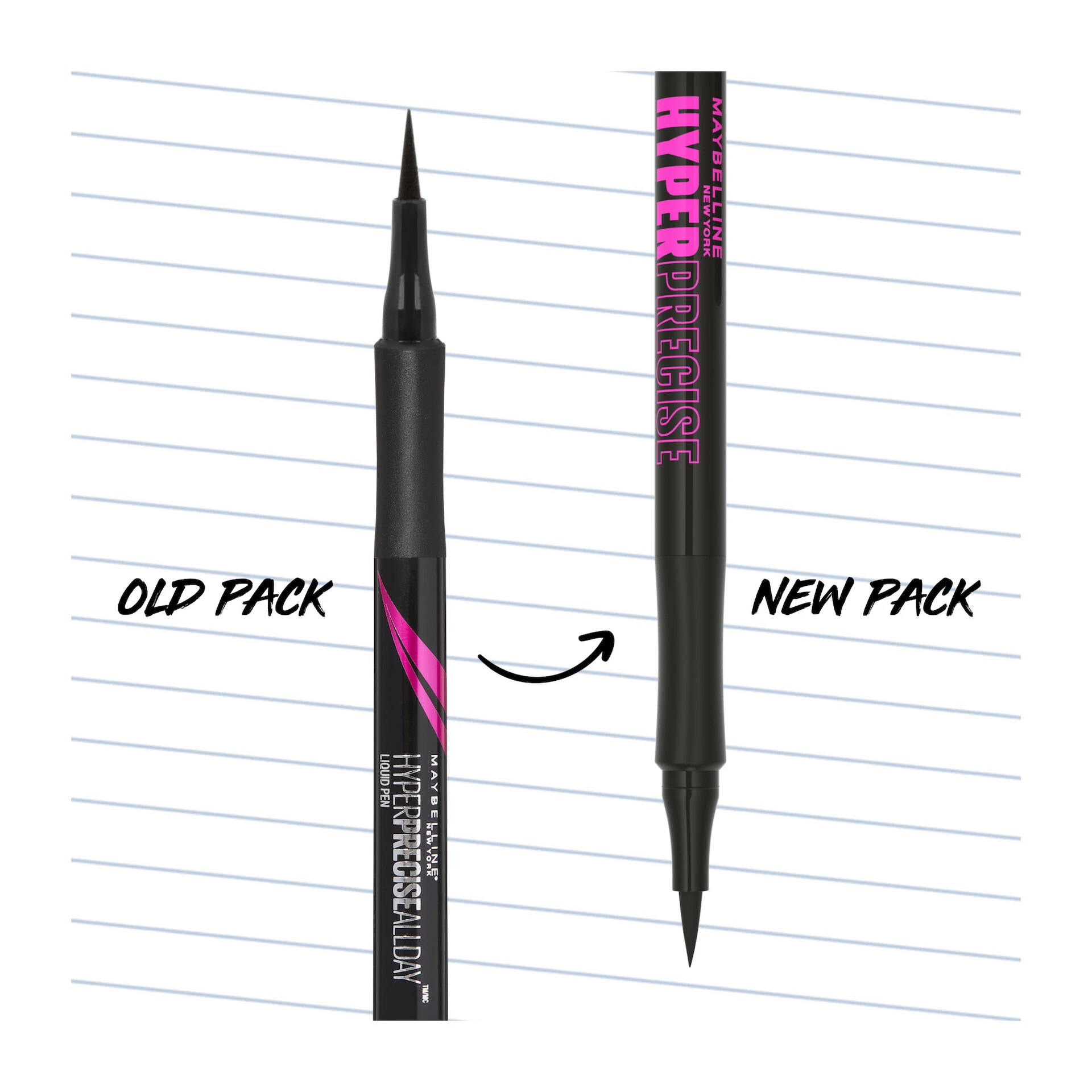 Tuș de ochi lichid Hyper Precise Maro - Maybelline