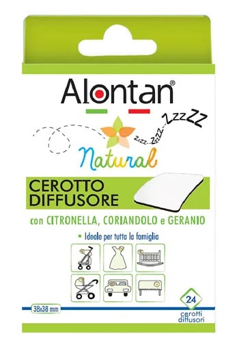 ALONTAN Patch anti-moustiques naturel Alontan, 24 pièces
