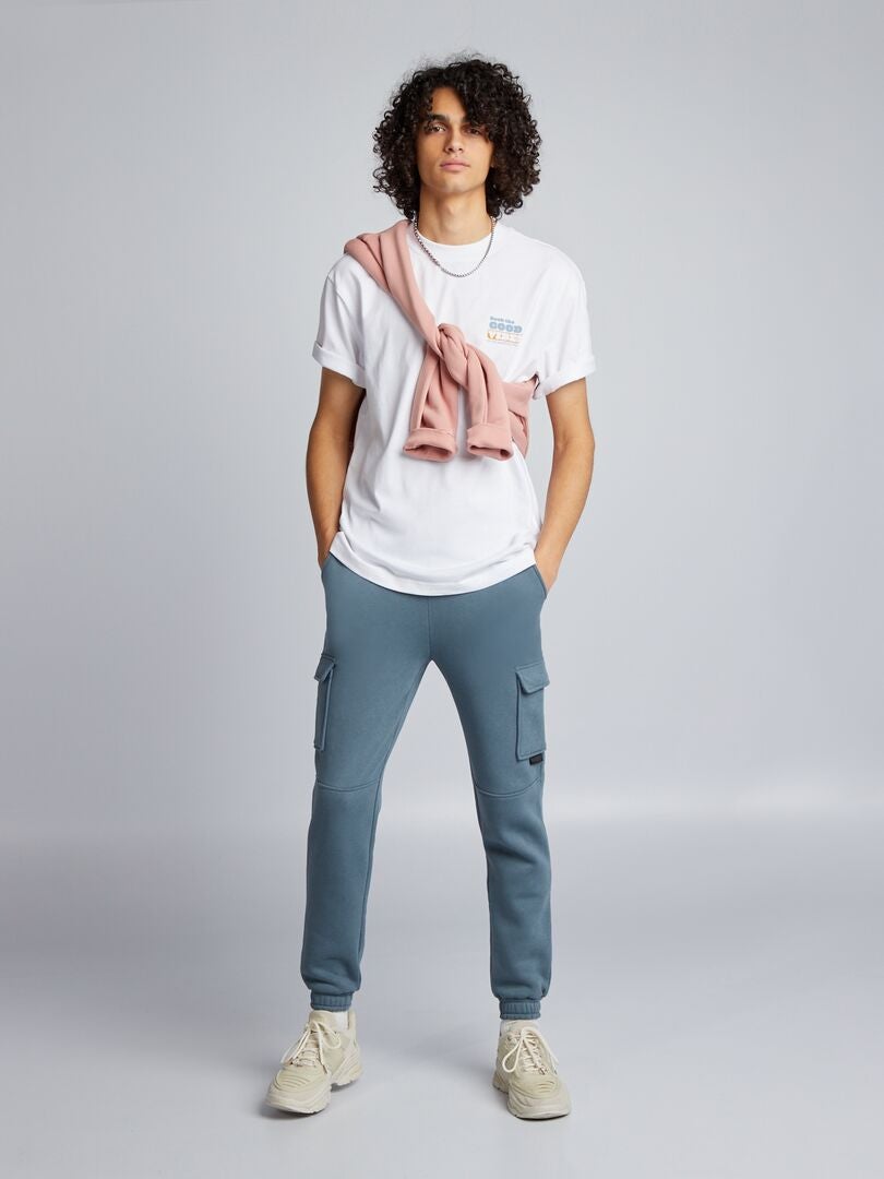 Spodnie Cargo Joggers - SZARE