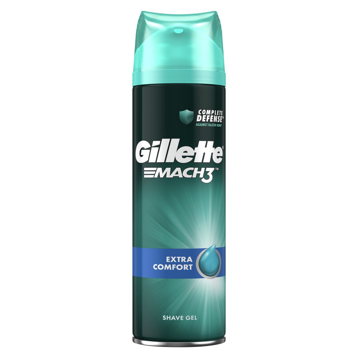 Gel de barbear Gillette 200ml Mach 3