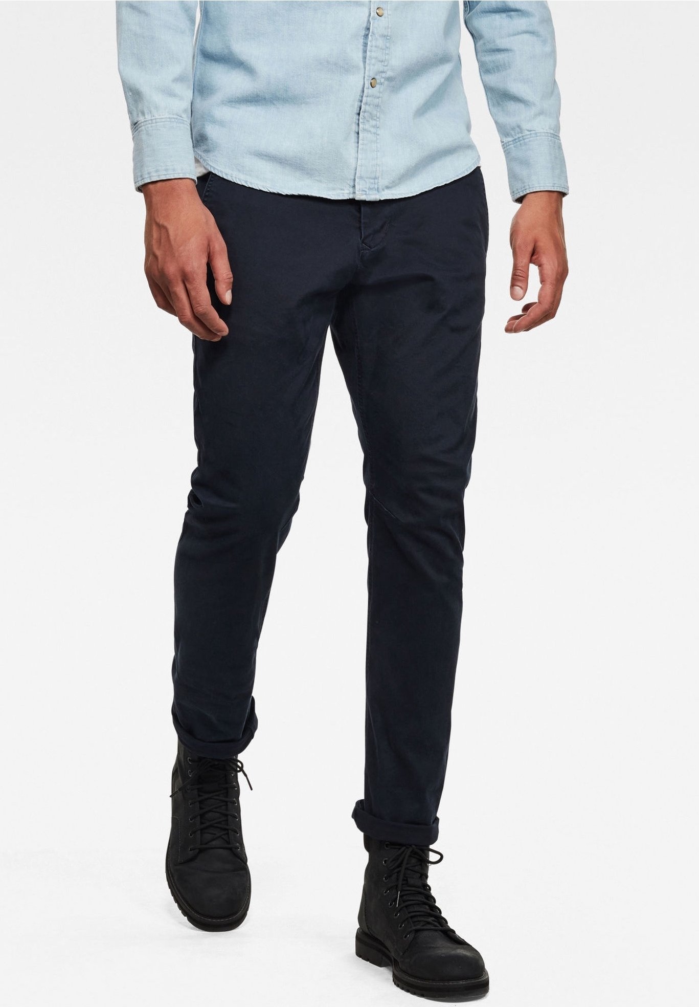 Pantalon chino G-STAR - bleu foncé