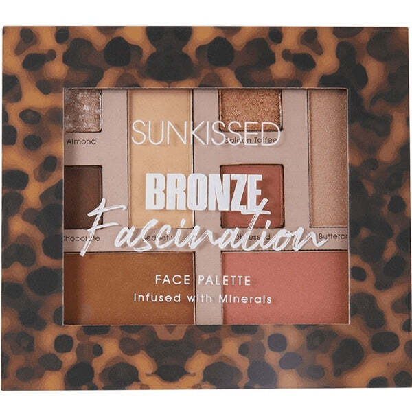 Paleta očních stíny Sunkissed Bronze Fascination 16g