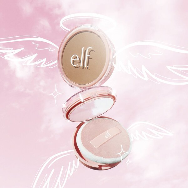 elf Halo Glow Powder Filter Medium топло пресовани пудер<br>10g