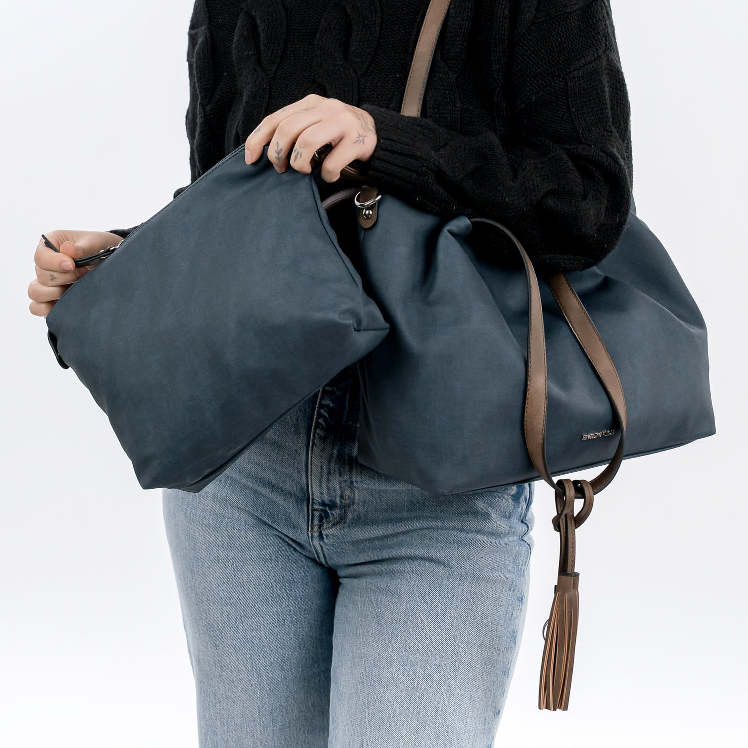 EMILY & NOAH Shopping Bag E&N Elke - 1 stuk