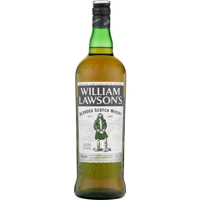 Whisky William Lawson's - Whisky mezclado - Escocia - 40% vol - 100 cl