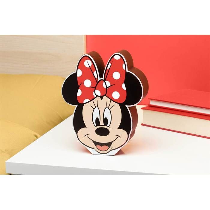 Lámpara 2D - PALADONE - MINNIE - Roja - LED - Interior - Infantil