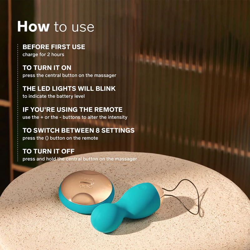 Lelo Hula Beads vibrierende Geisha-Kugeln