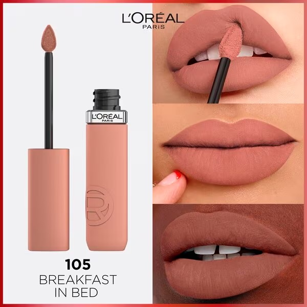 Rúž L'Oréal Paris Infaillible Matte Resistance 105 Breakfast In Bed