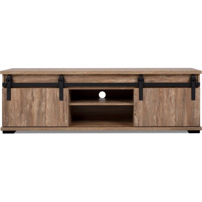 TV-meubel - MARRAKESCH - Eikenhout - 160 x 50 x 40 cm