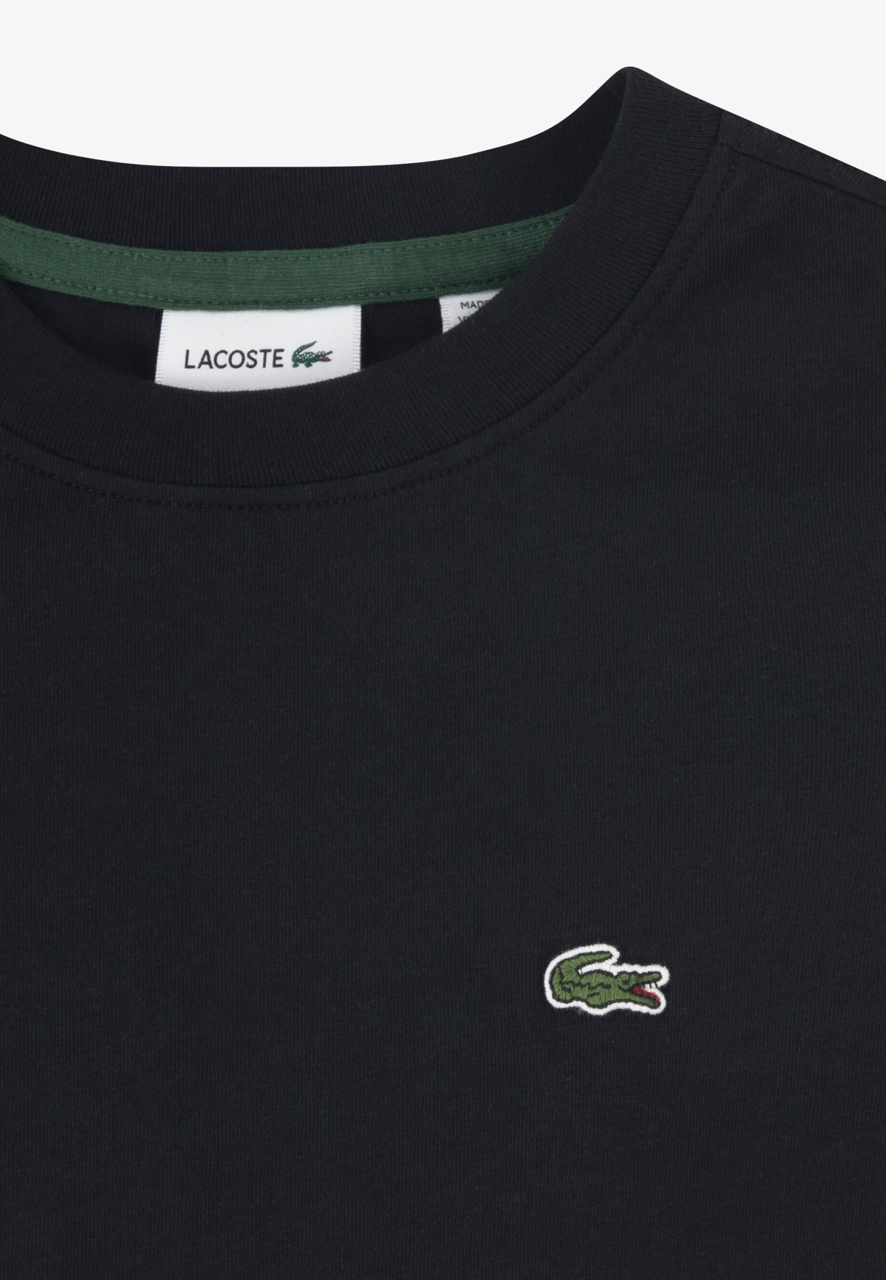 Lacoste CORE TEE - T-shirt basic - nera