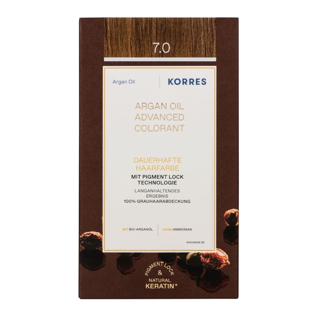 Tintura per capelli KORRES con olio di argan – 145 ml