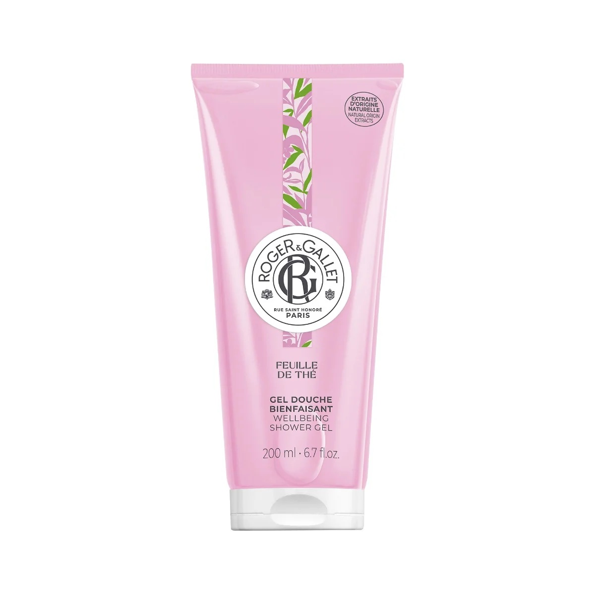 ROGER & GALLET R&G Feuille De Thé Gel Douche 200 ml Gel Douche Parfumé